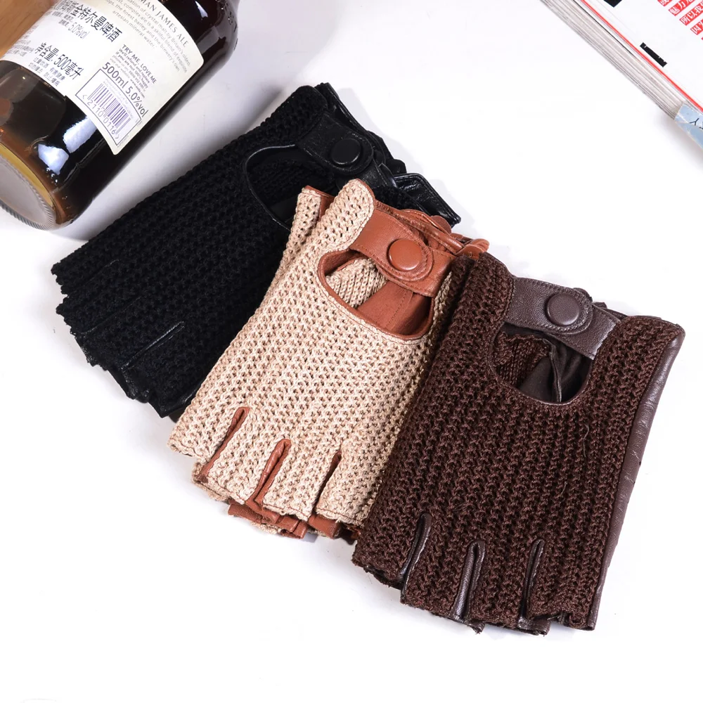 Men's Genuine Leather Unlined  - Leather Driving Glove review and price