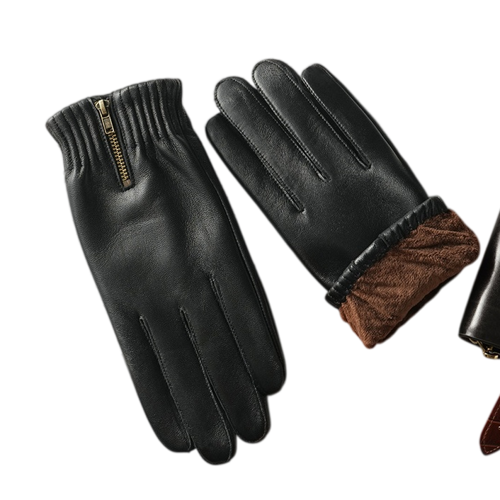 Winter Thicken Warm Retro Glov - Leather Driving Glove review and price