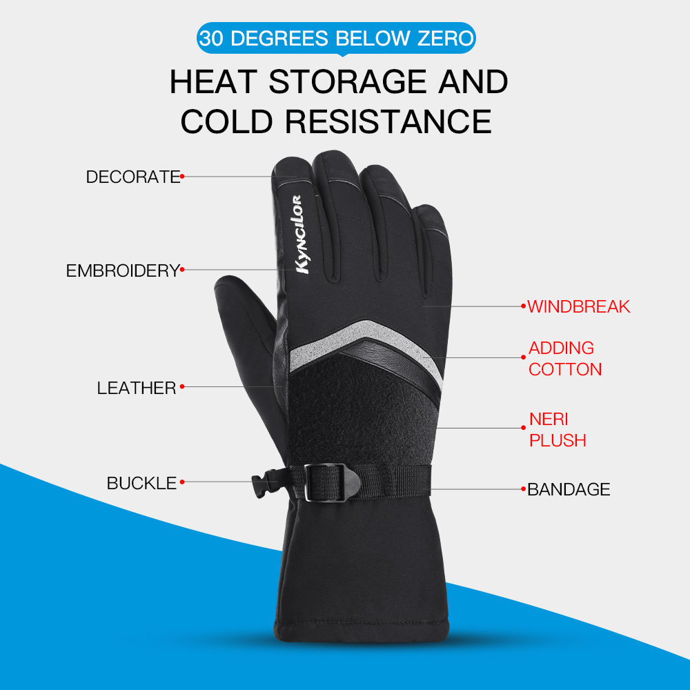 Winter Outdoor Cycling Ski Mou - Ski Glove Waterproof review and price